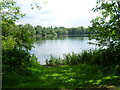 TQ5156 : View across West Lake at Sevenoaks Wildlife Reserve by Marathon