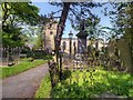 SK1582 : St Edmund's Church and Churchyard, Castleton by David Dixon