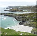 NM4018 : View south-west from Dun a' Gheird, Mull by Becky Williamson