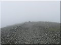 NM5233 : The summit ridge of Ben More, Mull by Paul Dexter