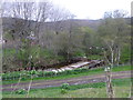 NO3295 : Fish trap on Girnock Burn at Littlemill by Stanley Howe