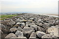 SH9780 : Sea Wall at Kinmel Bay by Jeff Buck