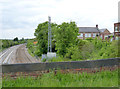 SK5124 : View from the railway bridge, Hathern by Alan Murray-Rust