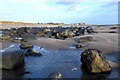 NU2613 : Tide pool on Boulmer Beach by Rob Noble