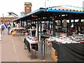 SJ9399 : The Open Market at Ashton-Under-Lyne by David Dixon