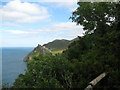 SS7049 : Duty Point Tower to the Valley of Rocks - North Devon by Martin Richard Phelan