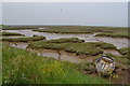 TM2624 : View Of The Mud Flats by Keith Evans