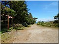 NS3582 : Path to Goukhill Muir by Lairich Rig