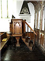 TM3973 : Pulpit of St. Andrew's Church by Geographer