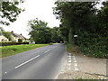 TM1359 : A1120 Stowmarket Road, Stonham Aspal by Geographer