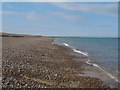 TM4871 : Dunwich Beach, looking North by Roger Jones