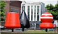 J3374 : "The Buoys", Belfast (June 2014) by Albert Bridge