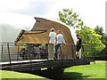 TQ2679 : Serpentine Gallery Pavilion 2014 entrance by David Hawgood