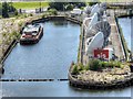 SJ7997 : Trafford Dock. Manchester Ship Canal by David Dixon