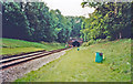 TQ3732 : West Hoathley: site of former station and Sharpthorne Tunnel on Bluebell Railway, 2002 by Ben Brooksbank