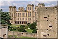 SK4663 : Hardwick Hall viewed from Hardwick Old Hall by Philip Halling