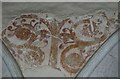 SP8510 : Weston Turville - St. Mary's - Wall painting fragment by Rob Farrow