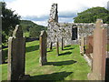 NX6053 : The west end of Girthon Church by M J Richardson