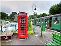 SU5832 : Alresford Railway Station Platform 1 by David Dixon