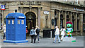 NS5965 : Police box and thistle by Thomas Nugent