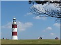 SX4753 : Smeaton's Tower,  Plymouth Hoe by Robin Drayton