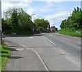 SO3961 : Hanbury Green junction - Shobdon, Herefordshire by Martin Richard Phelan