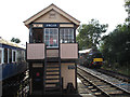 TL5503 : Ongar station signal box by Stephen Craven