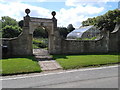 ST8884 : Entrance to the garden for Norton Manor by Rob Purvis