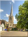 SK3871 : The Church of St Mary and All Saints, Chesterfield by David Dixon