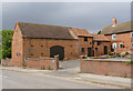 SK7267 : Barn at New Bar Farm by Alan Murray-Rust