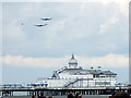 TV6198 : Lancasters over Eastbourne Pier by PAUL FARMER