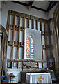 ST5445 : Jesse reredos, St Cuthbert's church, Wells by Julian P Guffogg