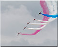 TV6198 : The Red Arrows at Airbourne, Eastbourne, Sussex by Christine Matthews