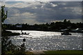 TG3317 : View up the River Bure from Horning by Christopher Hilton