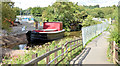 J3369 : Restored Lagan canal barge, Belfast - August 2014(2) by Albert Bridge