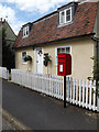 TM0734 : Burnt Oak Corner Postbox by Geographer