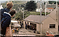 NG1599 : Ferry terminal at Tarbert in the 1970s by eswales