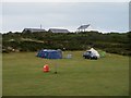 SH3025 : Camp site at  Nant-y-big by Christopher Hall