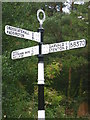 NT5872 : Rural East Lothian : ELCC Fingerpost Near Papple by Richard West