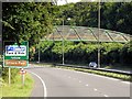 SU6153 : Footbridge Over A339, Basingstoke Northern Ring Road by David Dixon