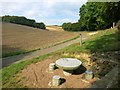 SU7695 : Granite Picnic Table by Des Blenkinsopp