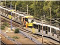 SJ8499 : Metrolink Single-Line Working at Manchester Victoria by David Dixon