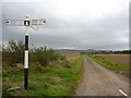 NT5166 : Rural East Lothian : Road Junction West Of Woodhead (Looking South) by Richard West