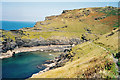 SX0991 : Path to the mouth - Boscastle, Cornwall by Martin Richard Phelan