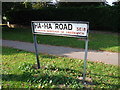 TQ4377 : Street nameplate, Ha-Ha Road, Woolwich by Chris Whippet