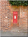 SK7685 : North Wheatley P.O. postbox ref DN22 18 by Alan Murray-Rust