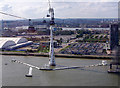 TQ3979 : Emirates Air Line, Greenwich Peninsula by Ian Taylor