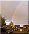 SP9111 : Rainbow over Christchurch Road, Tring by Chris Reynolds