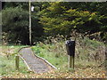 TM0856 : Path at Fen Alder Carr Nature Reserve by Geographer