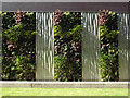 SP0687 : Detail of green wall opposite One Snow Hill, Birmingham by Robin Stott